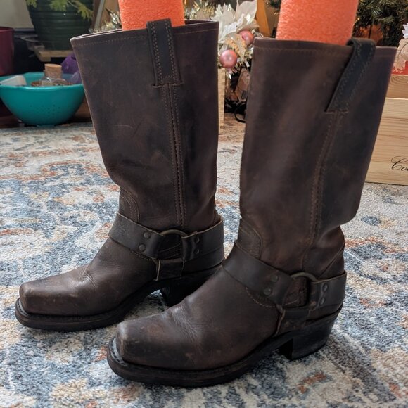 Frye Shoes - 📸 Frye Moto Boots